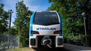 Verkehr: Hersteller: Zug schafft Rekordstrecke mit Wasserstoffantrieb