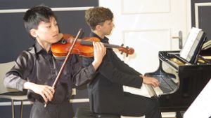 Konzert in Rehau: Elfjähriger Könner an der Violine
